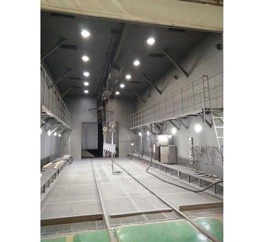 半自動(dòng)噴砂房