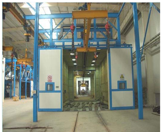 懸鏈吊鉤噴砂房