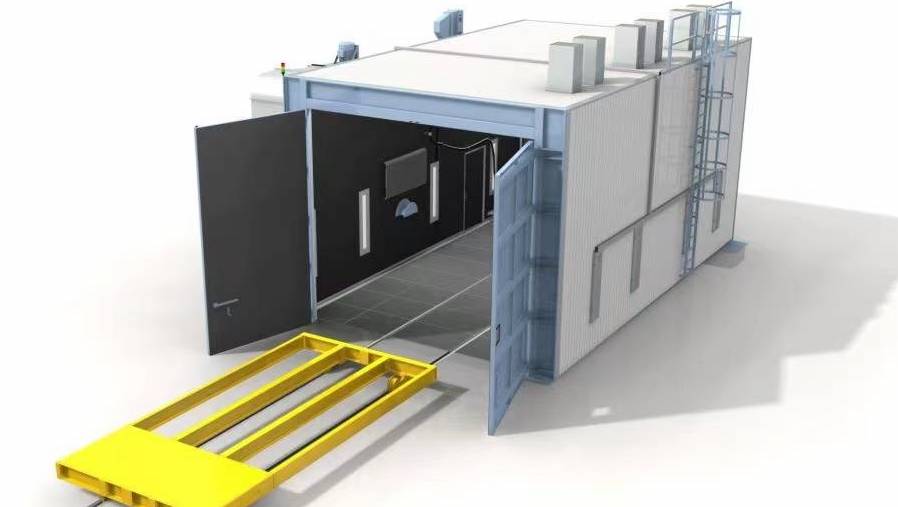 移動式噴砂房設計圖